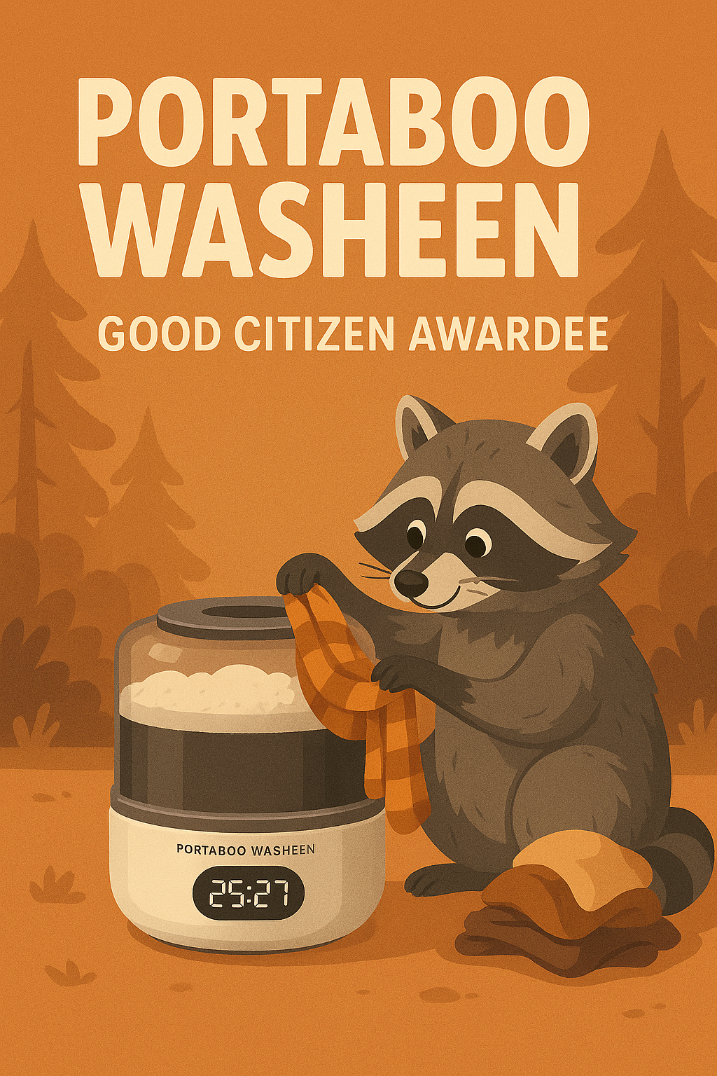 Raccoon Rinse Party: Midnight Loads and Marshmallow Spills